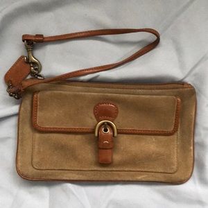 Classic Coach Wristlet